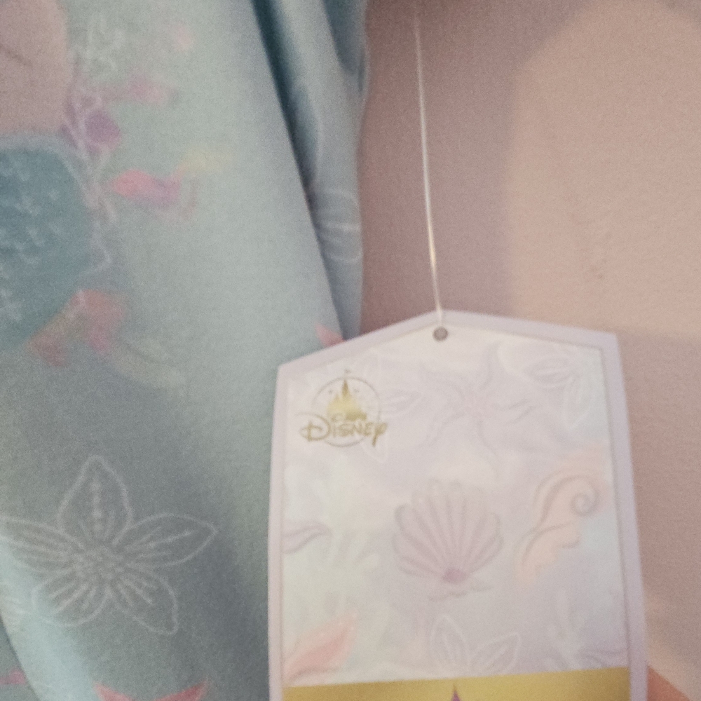Light Blue Little Mermaid Button-Front Dress - Picture 6 of 7